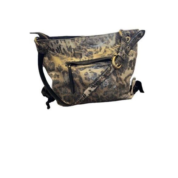Handbags - Chez by Cheryl Fine Leather Goods Animal Print Bag